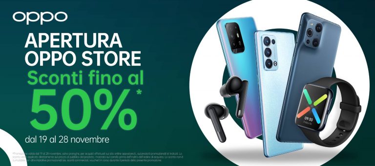 Oppo Store sconti promozioni